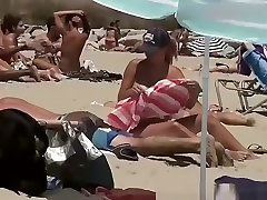 Topless girl with nice pair of tits