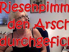Stief-Sohn mit Riesen Pimmel fickt seine Mutter
