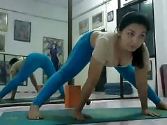 My hot mom yoga