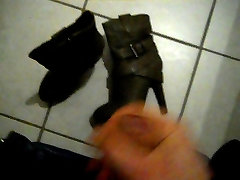 Platform boots cum