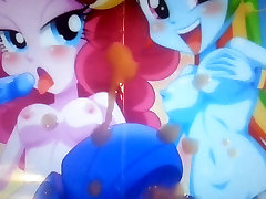 Equestria Girls kompozme party Cummed Request by Spoilerspunker