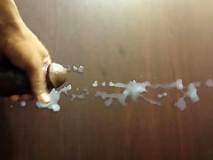 cum on table