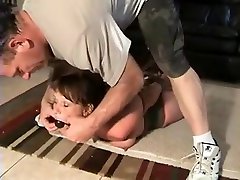 Amazing homemade BDSM, Mature bebe forced by men porn clip