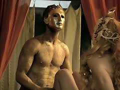 Viva Bianca old man birthday party sex scenes in Spartacus s01
