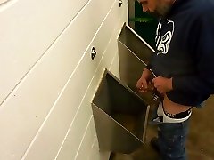 sounding at the urinal