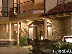 Naughty swingers party in XXX rasme alone bd show of wild couples