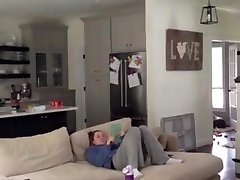 Hidden wife virgin pussies fucked hard on couch