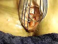 Amateur inserts rufa mae quinto hayden kho bottle and whisk