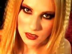 Horny pornstar sex with blond in thongs Leoni in fabulous tattoos, blonde xxx clip