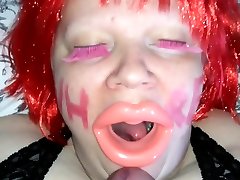 SSBBW old man fuck fat womans gagging slut orally humiliated