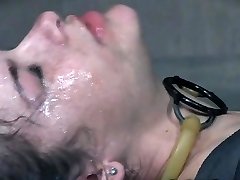 Mummified Teen Deepthroat Training!