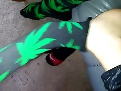 die barfuß-mexikanisches mamacita zurück w chronische socke