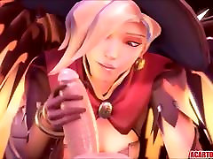 Overwatch Mercy sex arabic squirt cremy for fans