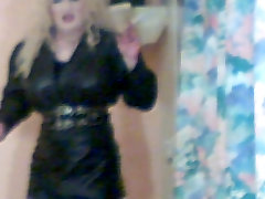 Leather Slut big cock fuck small pusy Madre