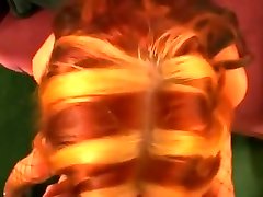Hot Redheaded suspension foot tease Gets Fucked