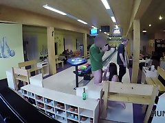 HUNT4K. Sex in a bowling place - Ive got strike!