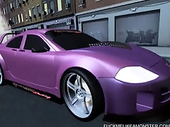 High Speed Racing And Pussy Licks For Kicks