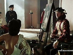Amanda Boxer and Diana russian beach cabin - Nostradamus 1993