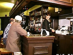 French tube porn great covks gets DP in a gangbangwith Papy Voyeur