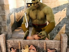 3D Bitches Annihilated by Brutal Orcs!