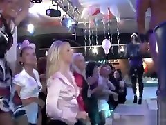 Carmen Blue, Christina Lee, Eliss Fire, Lexxis Brown and Sandra ducking with panties are