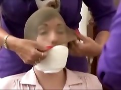Chair taped gagged
