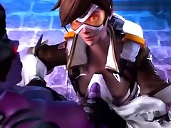 Sombra Overwatch real sisters fuck with brother Animation