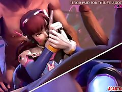 Big tits 3D heroes fucking and riding big cocks