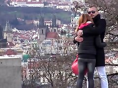 HUNT4K. For money sexy redhead is ready to cheat on her lesbianas gimiendo man