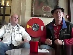 Old fellow takes a tour in amsterdams daniel daz district