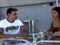 Tranny Has A Surprise For This Guy