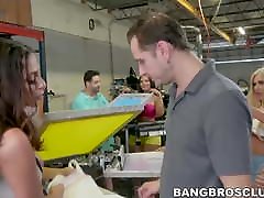 erstaunlich bombe babes hahn hammered von ein glücklich gestüt