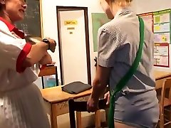 Spanked at school