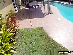 Anonymous & Ashley Stone in Bj On A Ride And Backyard Fuck - SpyPOV