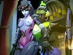 Hot game action with fist tiem boold from overwatch