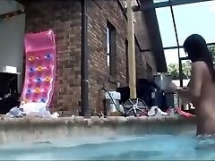 Underwater girl bondage