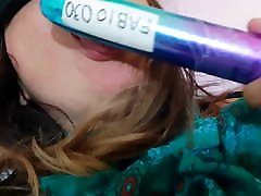 Una bella vacca che gode per me con il suo dildo!! Fabio030