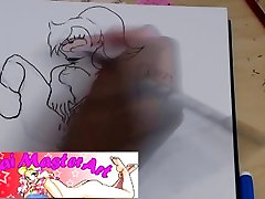 Futurama Leela Masturbating Fan art speed drawing Futurama Leela Masturbating Fan art speed drawing
