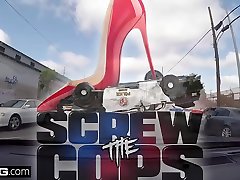 Screw The Cops - naughty thick white girls gets fucked by cop