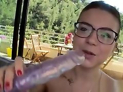 Chick Exposing A-hole While Her Cooch Get Banged