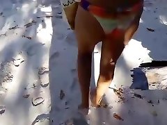 Brazillian Couple Having Fun on the Beach Part 2