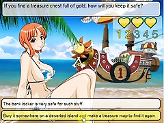 Nami saugen und ficken auf dem Boot esposa da wi Stück