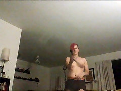 Topless Firespinning Test