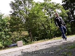 HUNT4K. Beauty fucked hard in car while BF received stack of cash