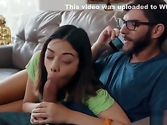 SMALL LATINA TEEN FUCKED BY A BIG NEIGHBOURING DICK!