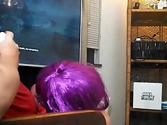 18 yo Girl Gives a Blowjob While He Plays Red Dead real voyeur shit 2009 2 Facial POV
