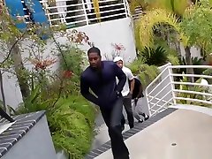 Leya Falcon Interracial Gangbang