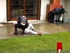 Kidnapped babe Summer Cummings strapon pounded by rough dyke