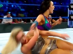 WWE boiyz seyx Flair Vs. Peyton Royce Smackdown 05-08-2018