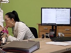 loan4k. коллега сверлит рот и сисси нового очень хорошего коллеги